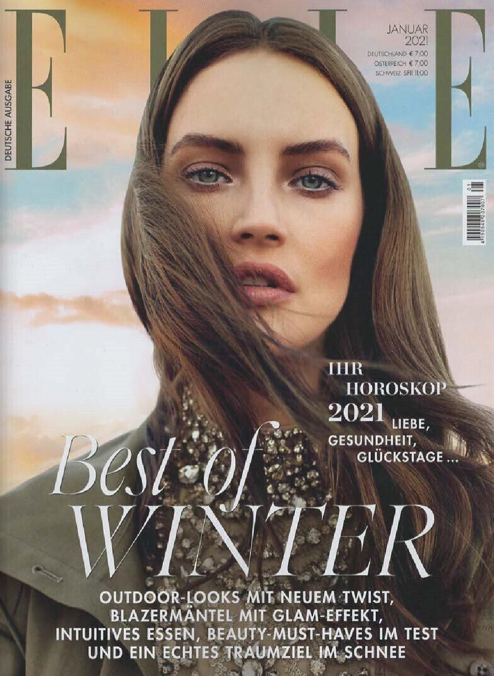 Elle Magazin Deutschland 2021-01 Mariana Idzkowska