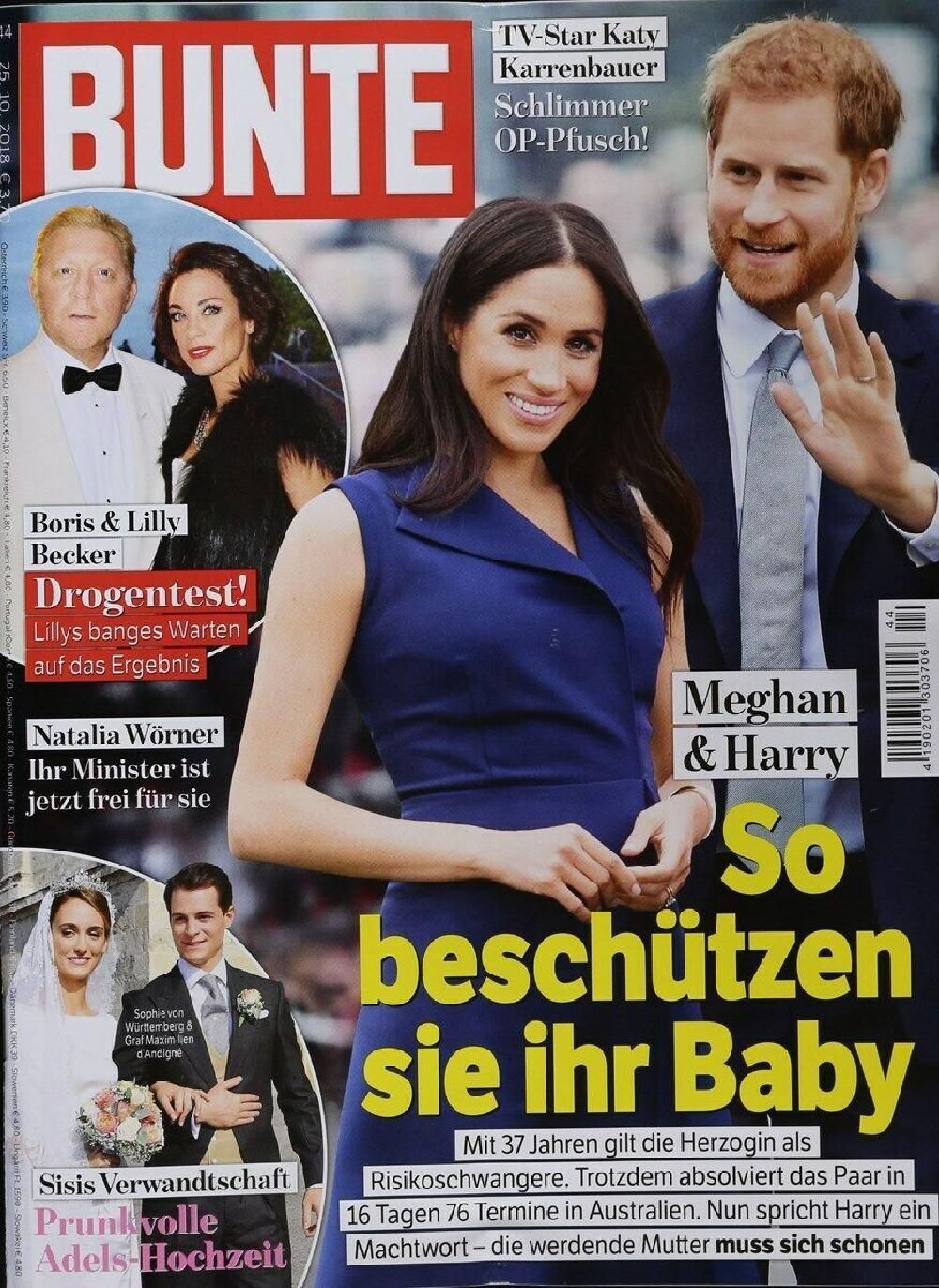 Bunte Magazin Deutschland 2018-44 Meghan Harry