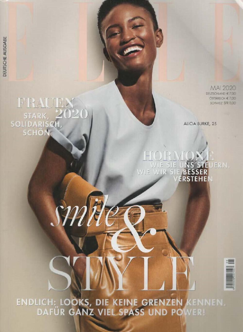 Elle Magazin Deutschland 2020-05 Alice Burke