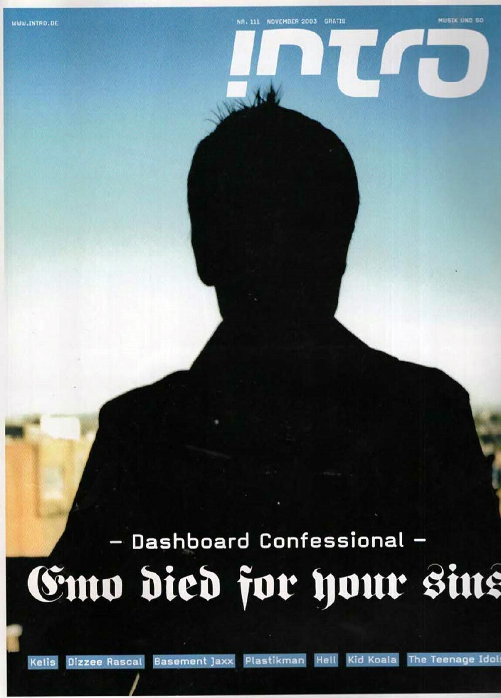 Intro Magazin Deutschland 2003 #111 Kelis Dizzee Rascal Basement Jaxx Plastikman