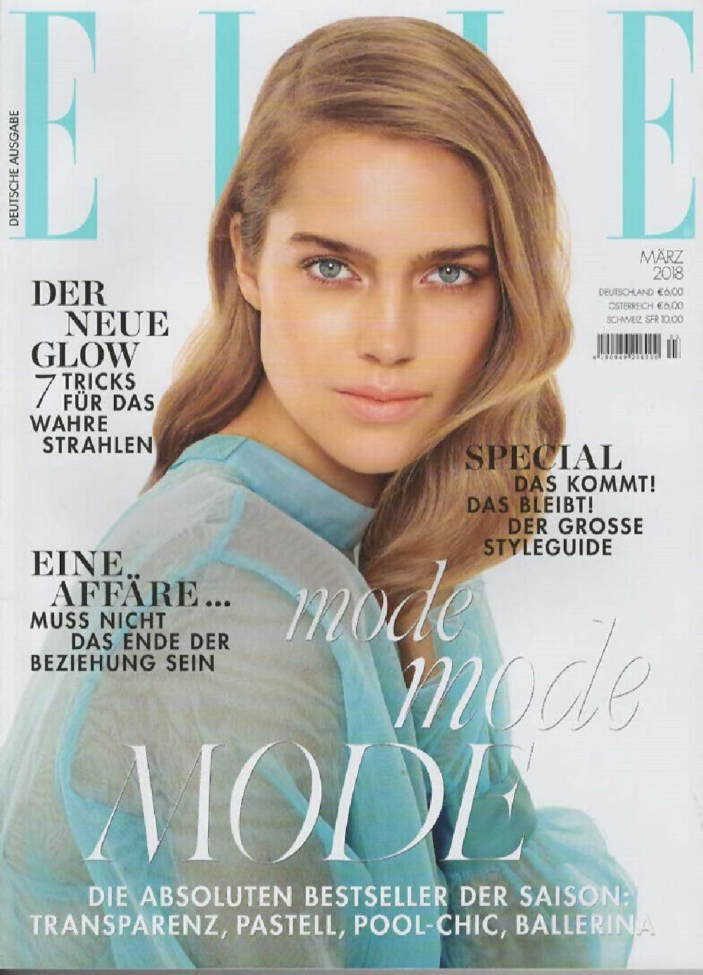 Elle Magazin Deutschland 2018-03 Julia Jamin