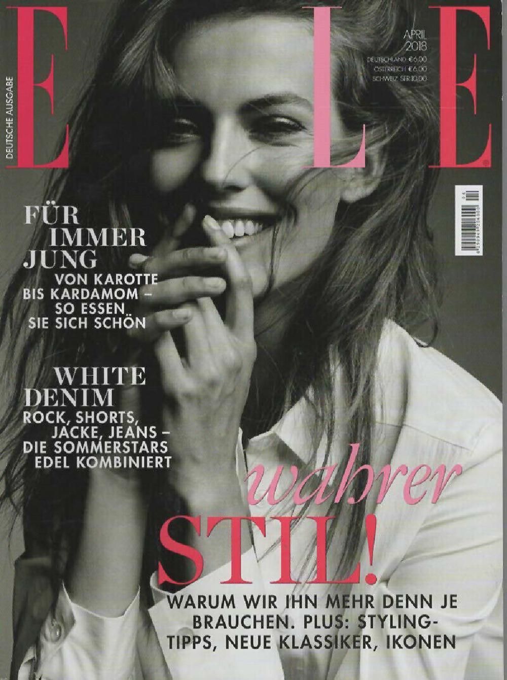 Elle Magazin Deutschland 2018-04 Sabine Moslund Hansen