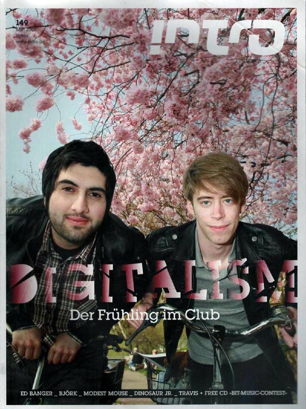 Intro Magazin Deutschland 2007 #149 Digitalism Björk Dinosaur Jr. Travis