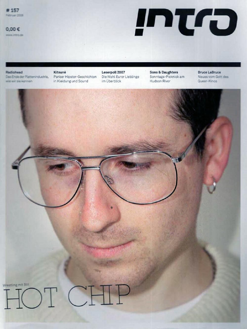 Intro Magazin Deutschland 2007 #157 Hot Chip Radiohead Kitsune Sons & Daughters