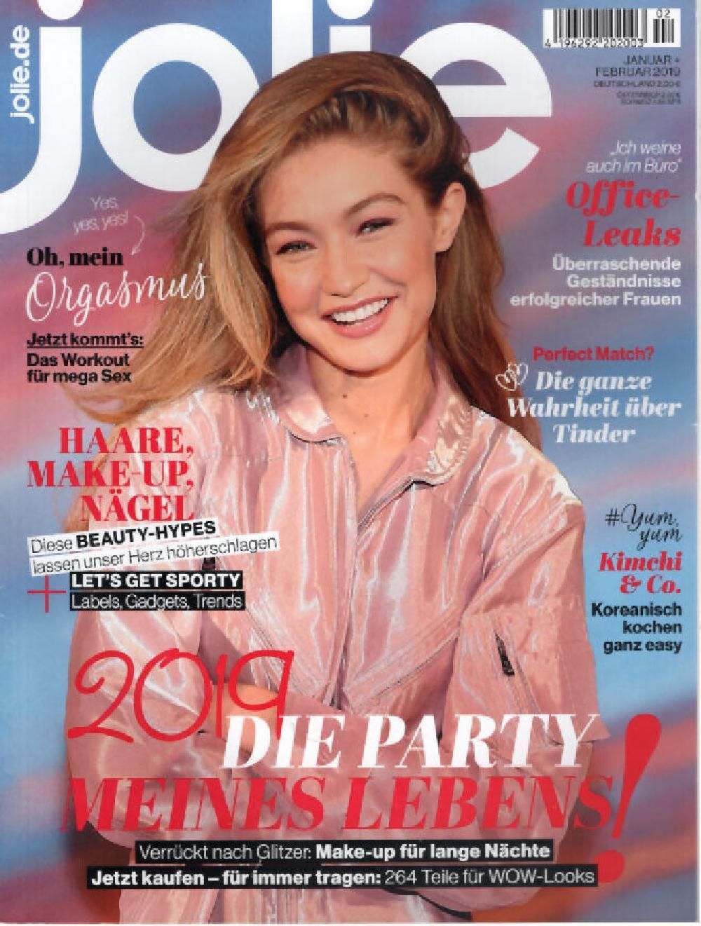 Jolie Magazin Deutschland 2019-01+02 Gigi Hadid