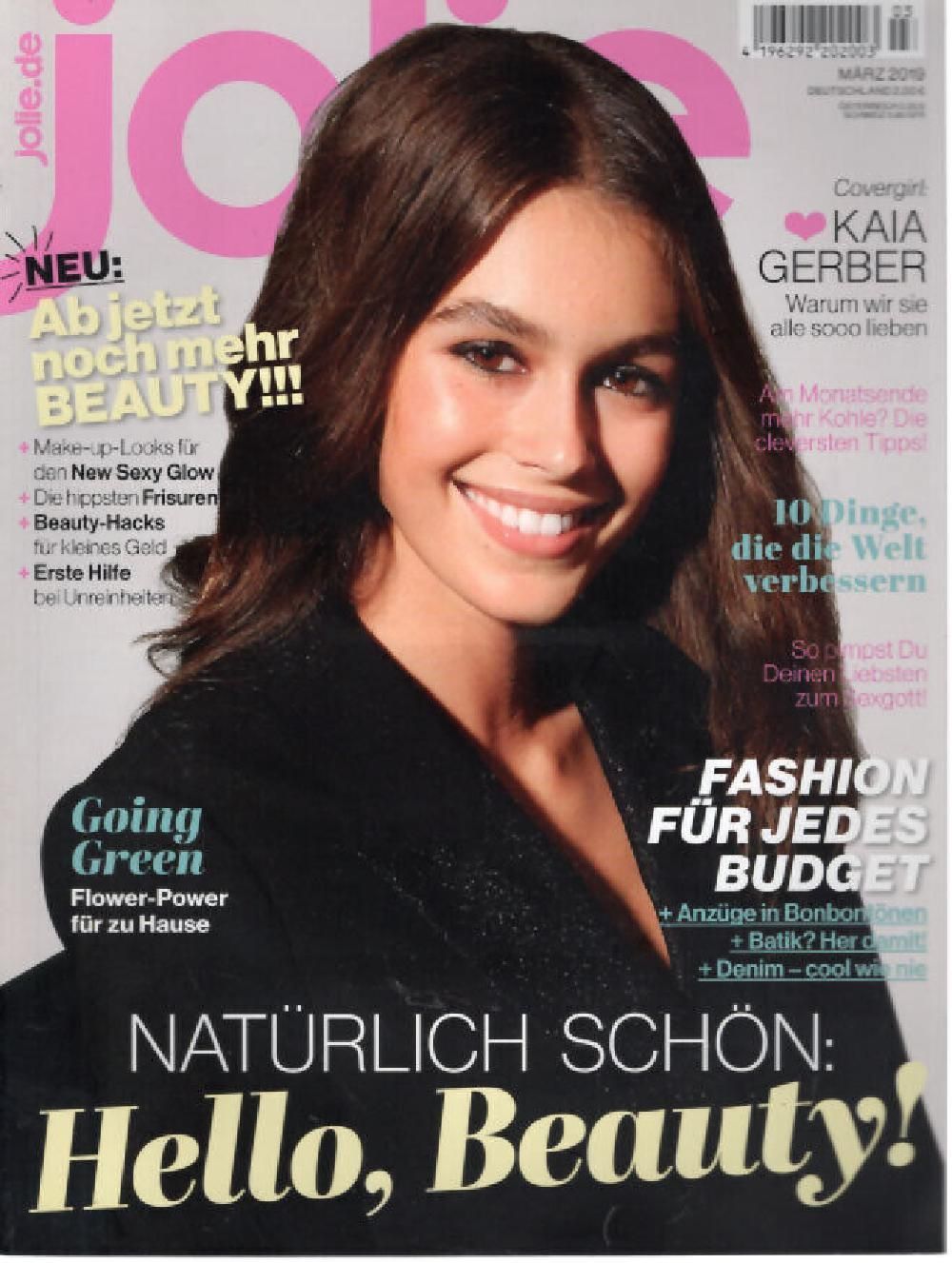 Jolie Magazin Deutschland 2019-03 Kaia Gerber