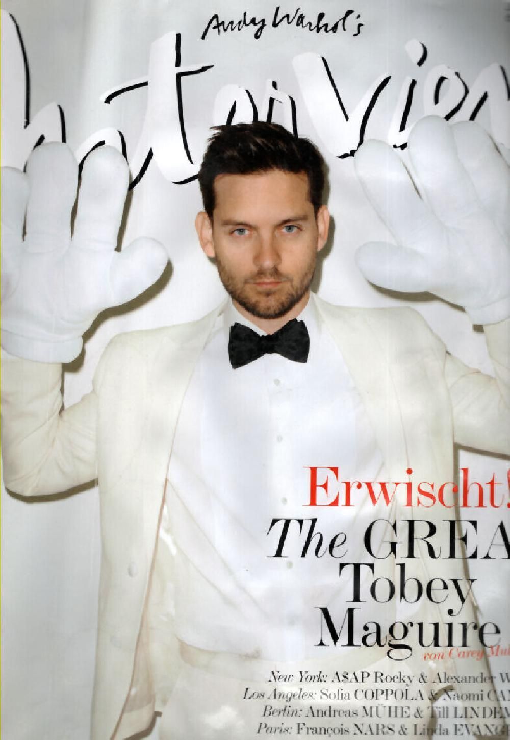 Interview Magazin Deutschland 2013-06 Tobey Maguire