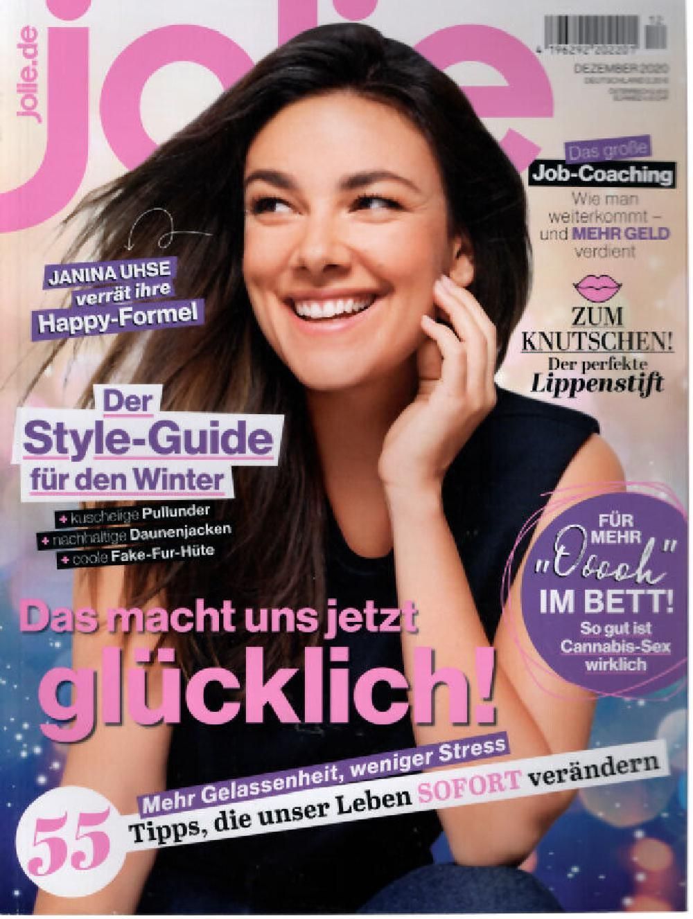 Jolie Magazin Deutschland 2020-12 Janina Uhse