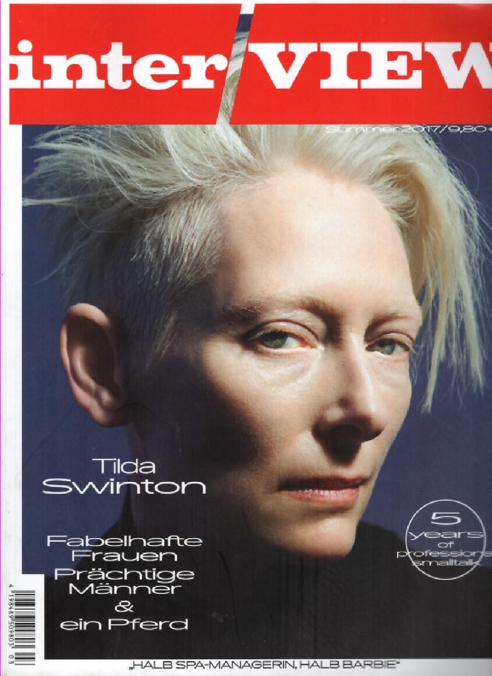 Interview Magazin Deutschland 2017-02 Tilda Swinton