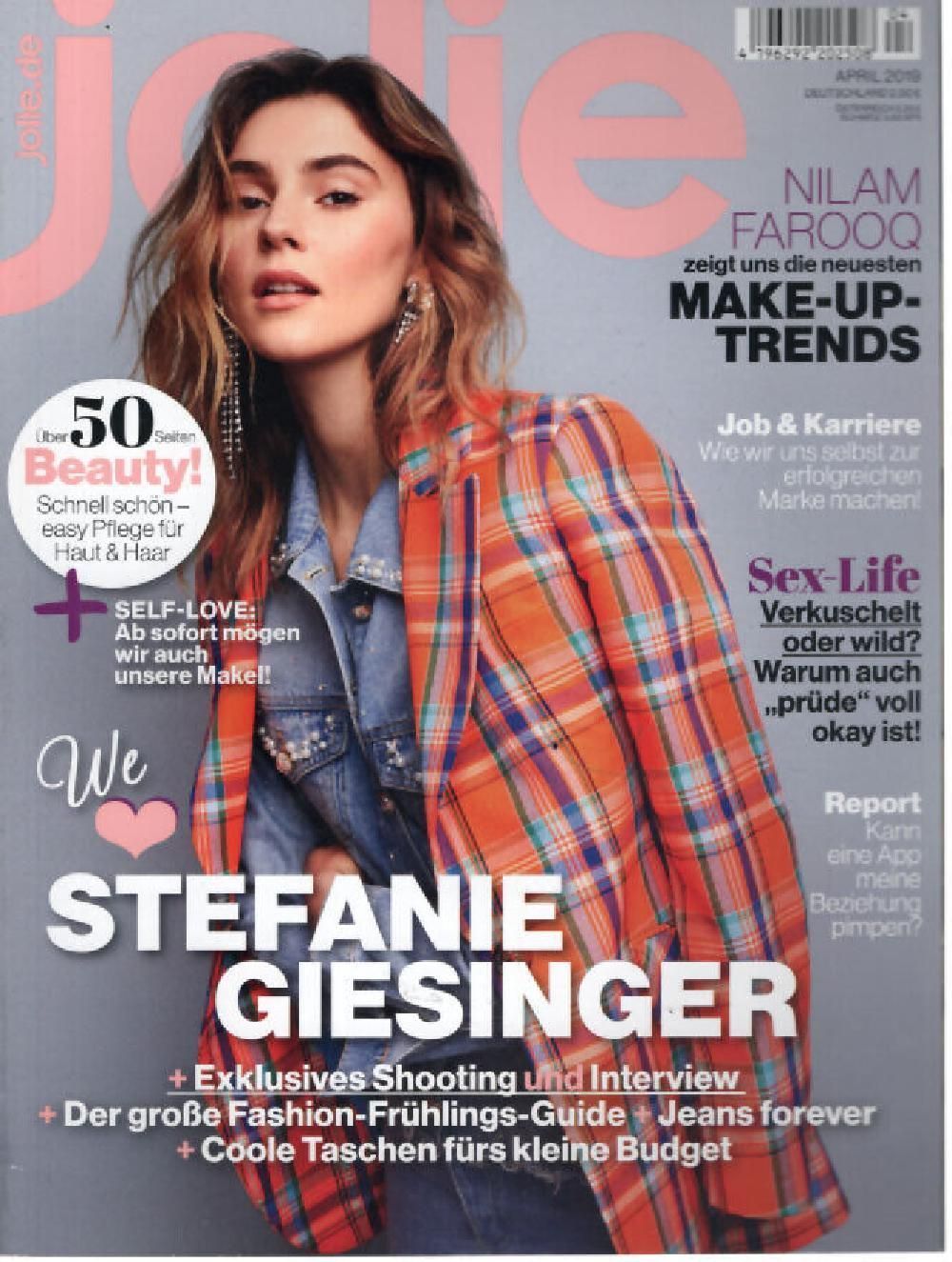 Jolie Magazin Deutschland 2019-04 Stefanie Giesinger