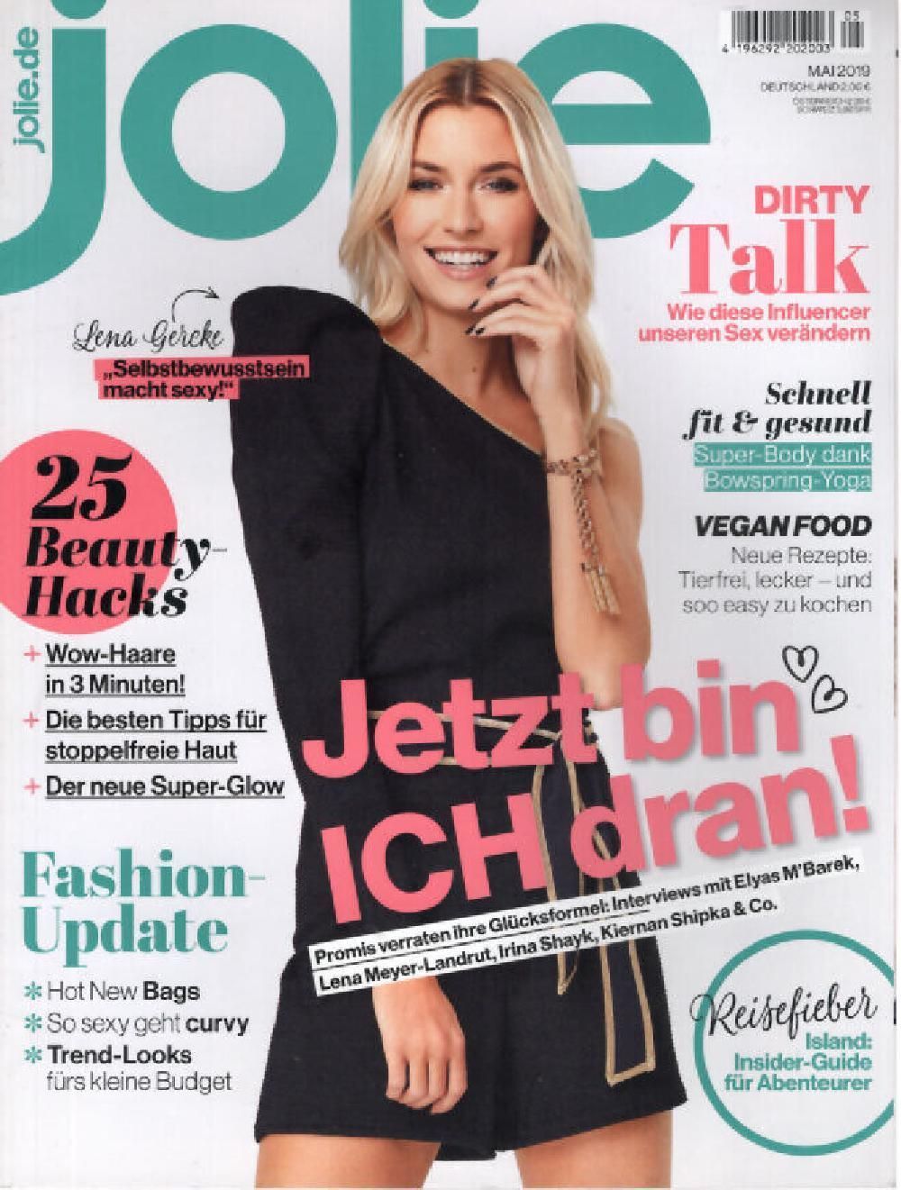 Jolie Magazin Deutschland 2019-05 Lena Gercke