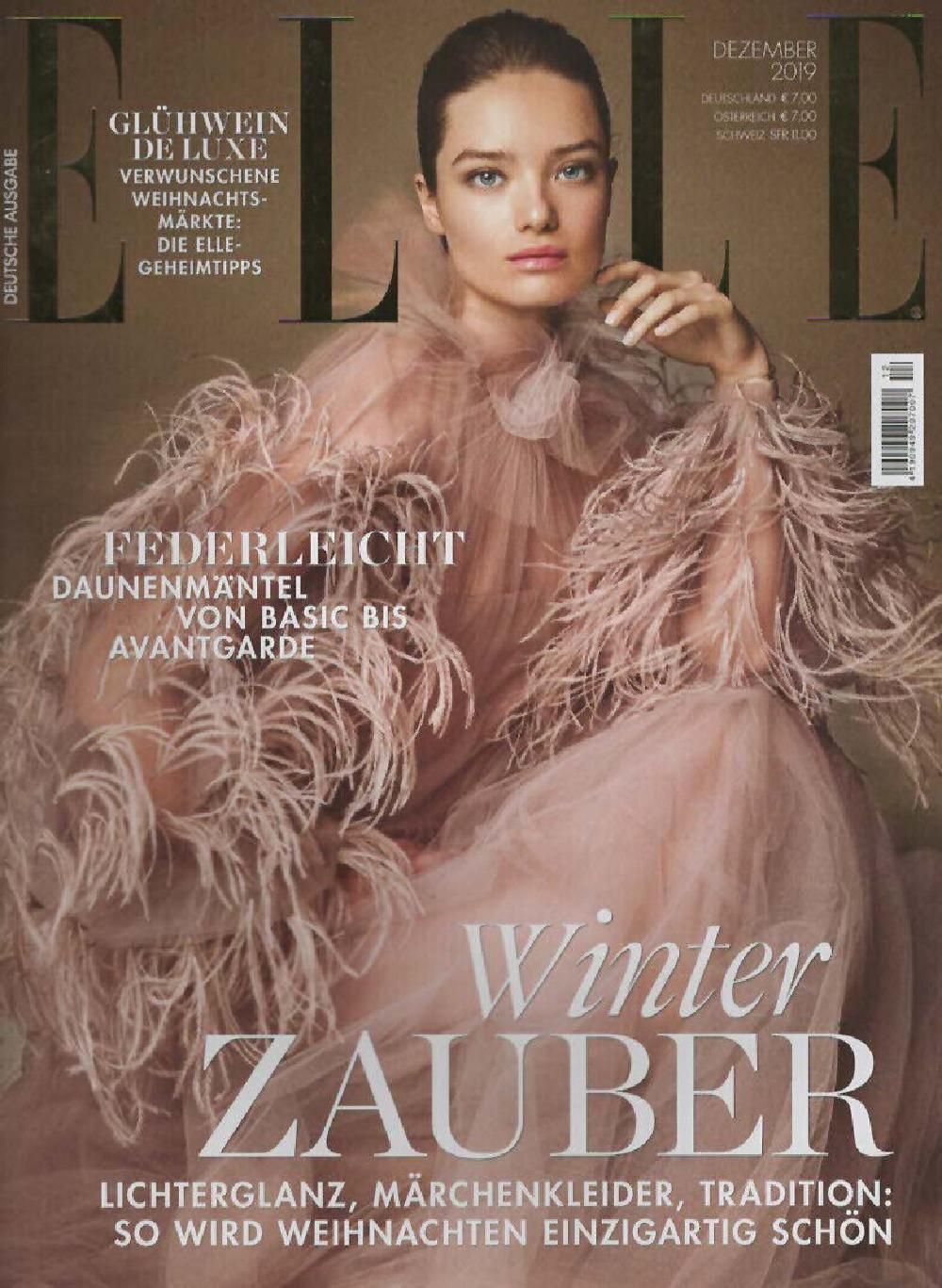 Elle Magazin Deutschland 2019-12 Myrtille Revemont