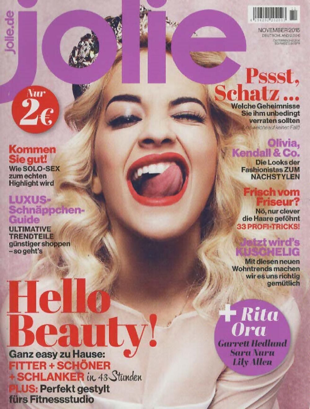 Jolie Lehti Saksa 2015-11 Rita Ora Alkuperäinen painos