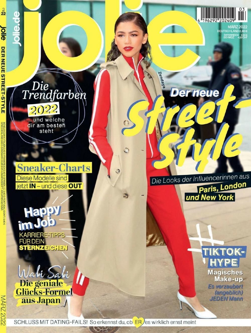 Jolie Magazin Deutschland 2022-03 Zendaya
