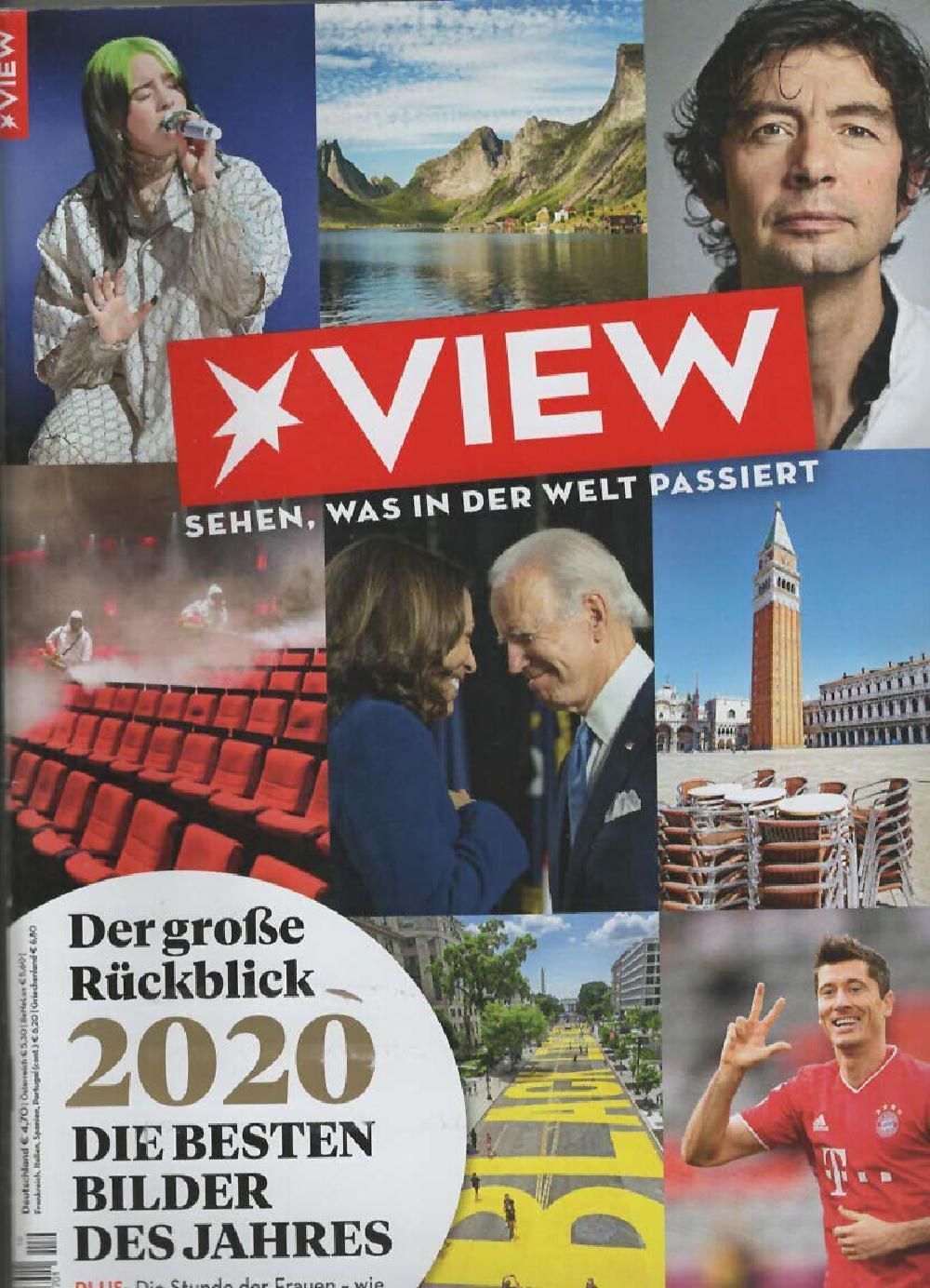 View Magazin Deutschland 2020-12 Billie Eilish