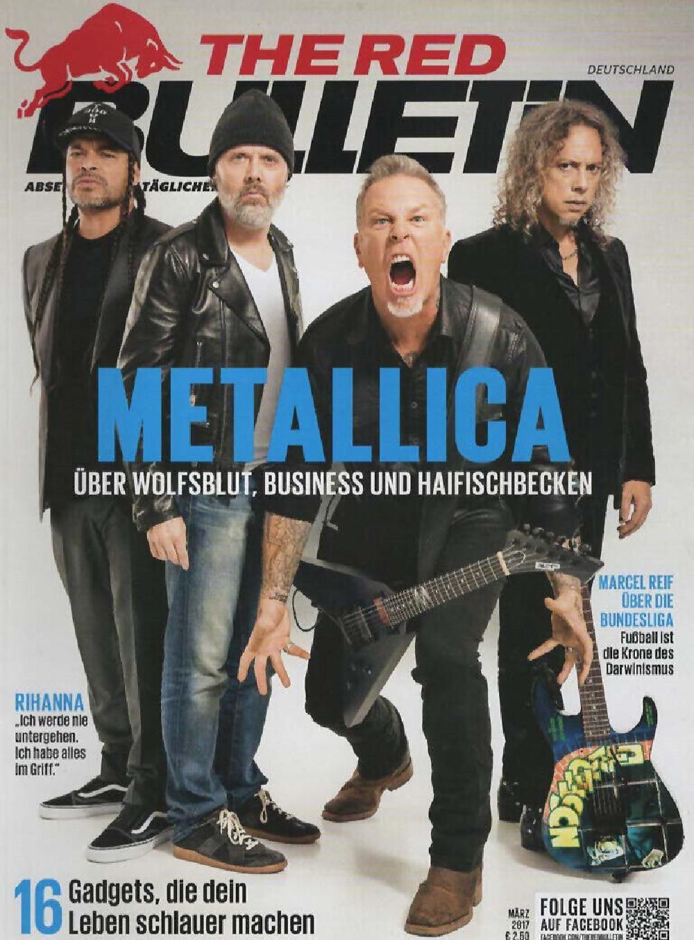 The Red Bulletin Magazin Deutschland 2017-03 Metallica