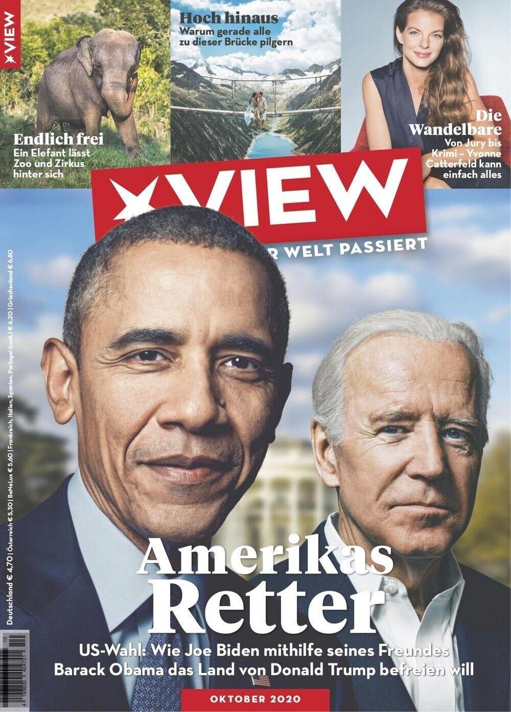 View Magazin Deutschland 2020-10 Obama Biden
