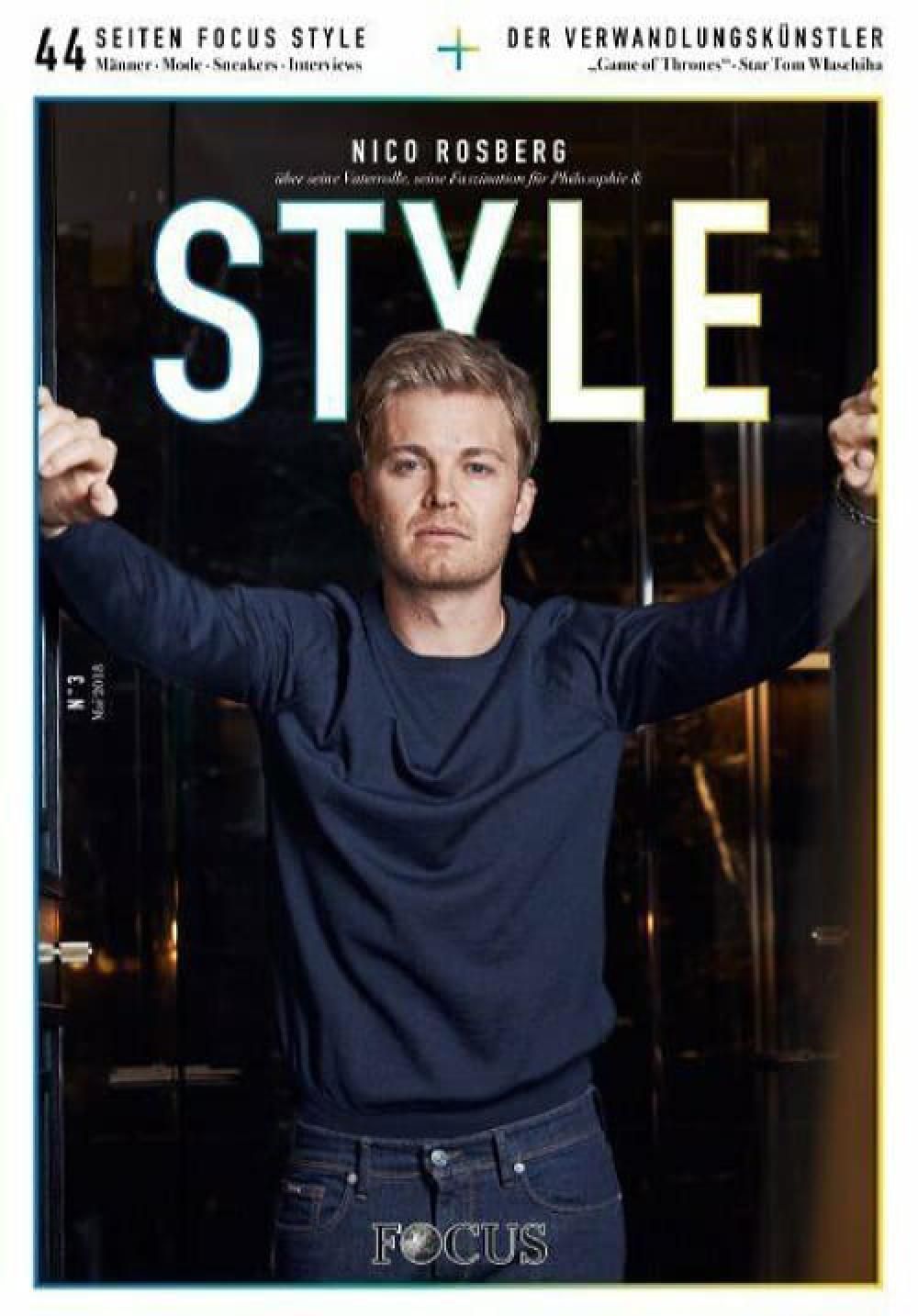 Focus Style Magazin Deutschland 2018-03 Nico Rosberg