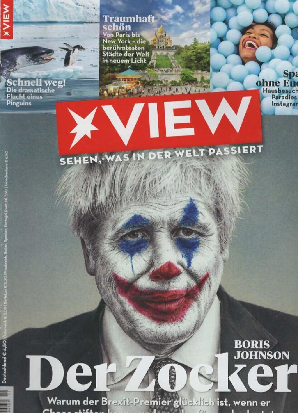 View Magazin Deutschland 2019-11 Boris Johnson
