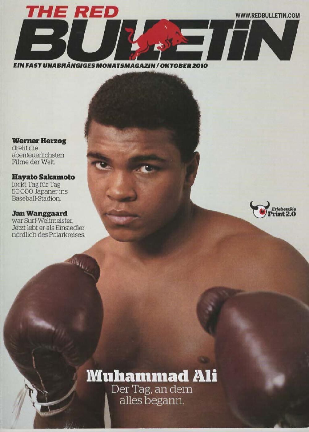 The Red Bulletin Magazin Deutschland 2010-10 Muhammad Ali