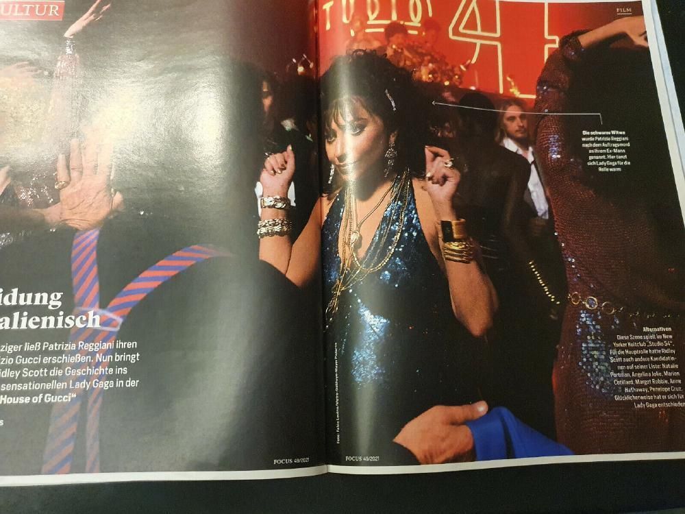 Focus Magazin Deutschland 2021-49 Lady Gaga Gucci Karl Lagerfeld