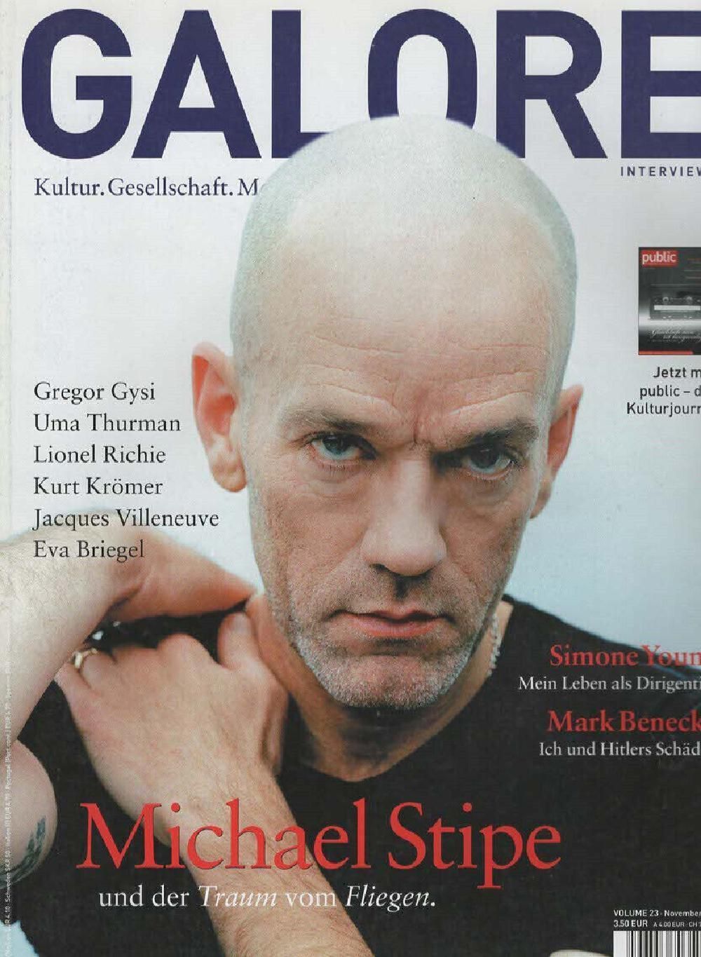Galore Magazin Deutschland 2006 #23 Michael Stipe