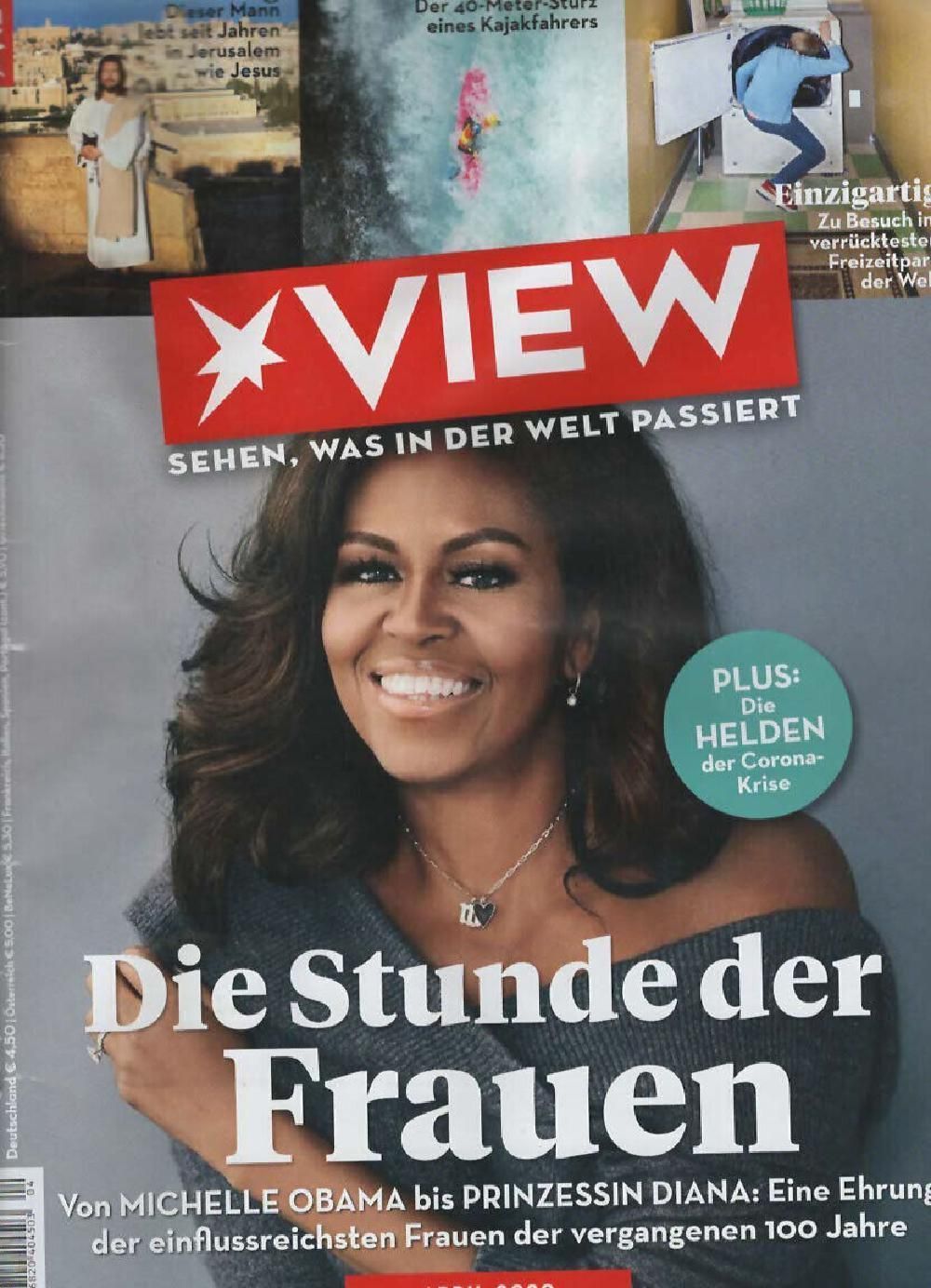 View Magazin Deutschland 2020-04 Michelle Obama