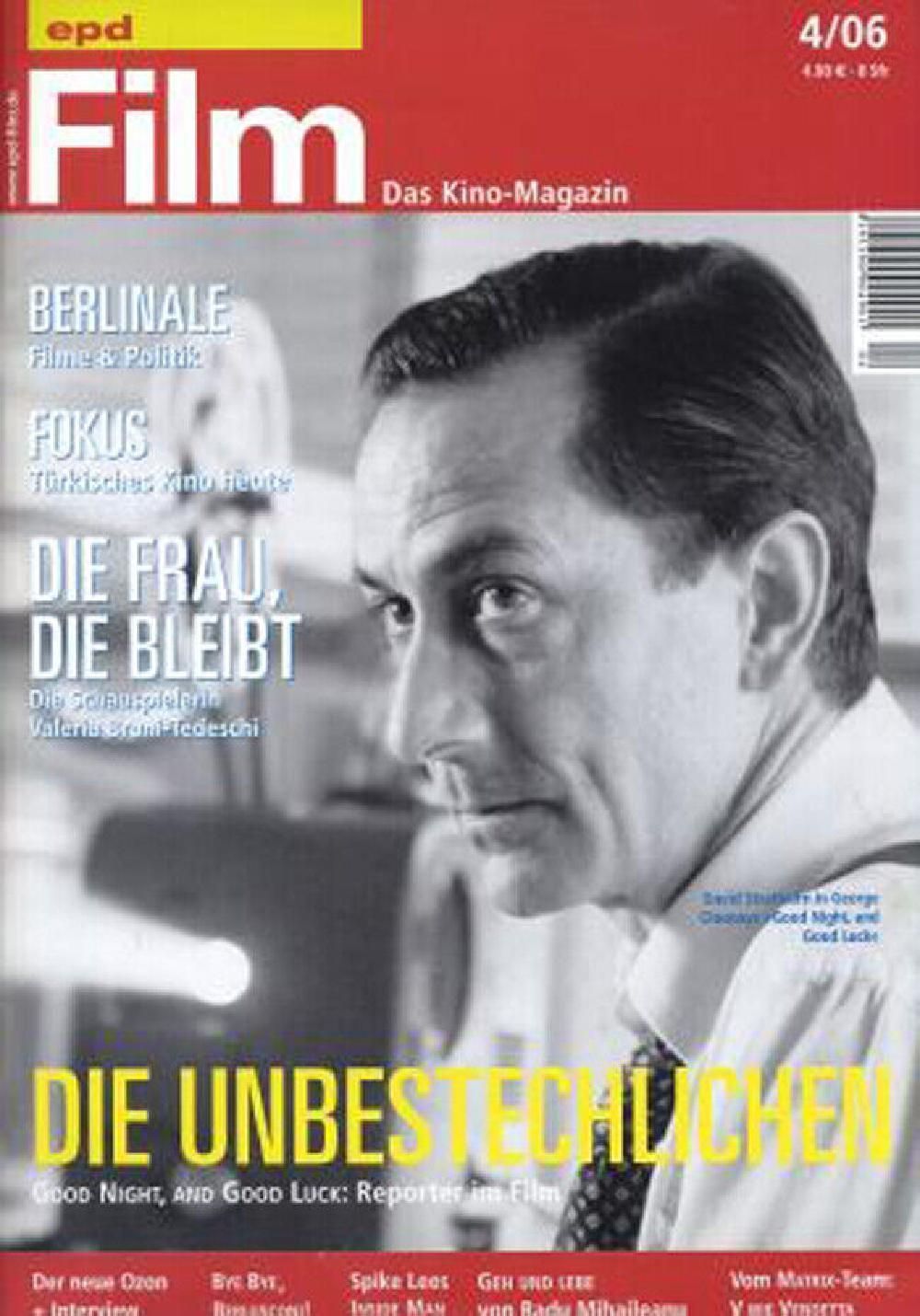 EPD Film Magazin Deutschland 2006-04 David Strathairn