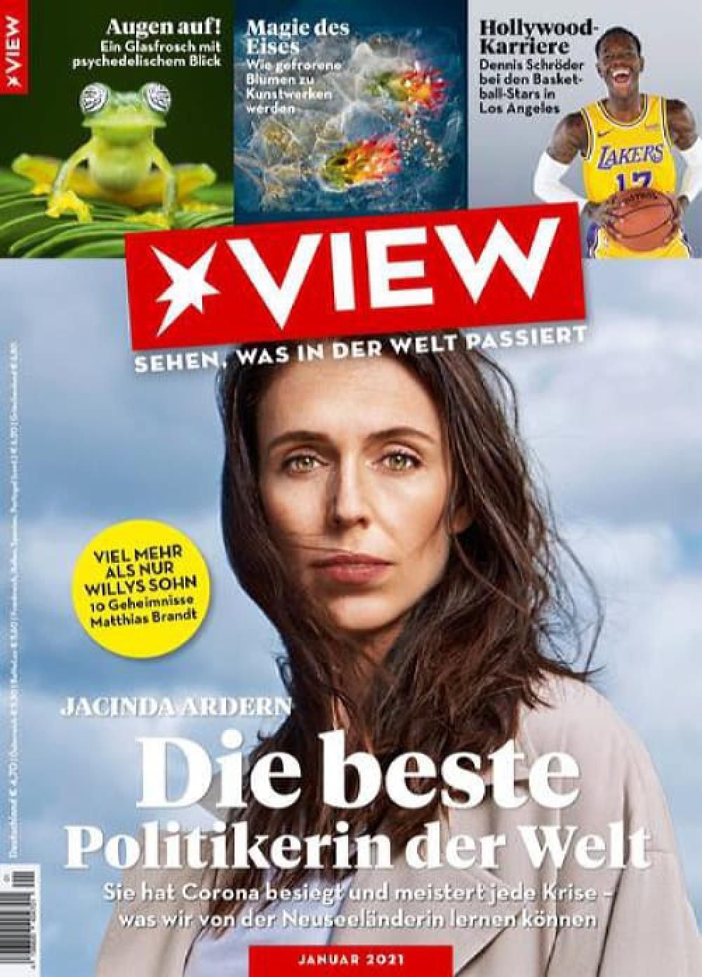View Magasin Tyskland 2021-01 – Jacinda Ardern – Originalutgåva