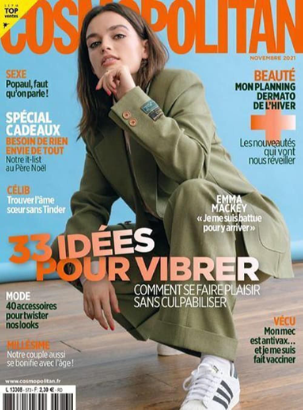 Cosmopolitan Magazin Frankreich 2021 #573 Emma Mackey