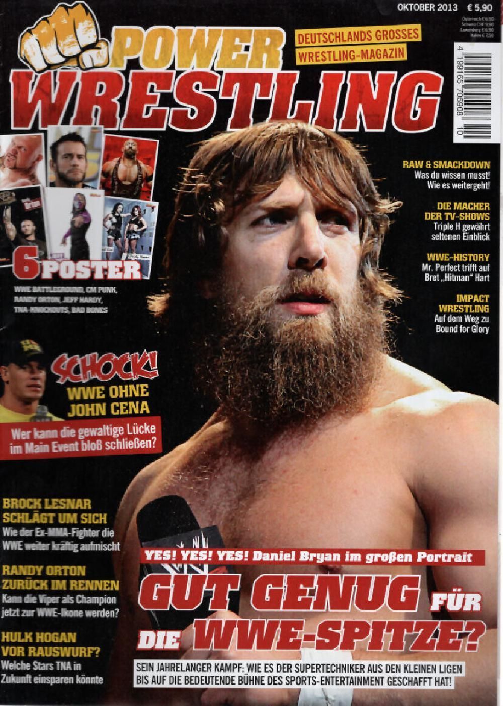 Power Wrestling Magazin Deutschland 2013-10 Daniel Bryan John Cena