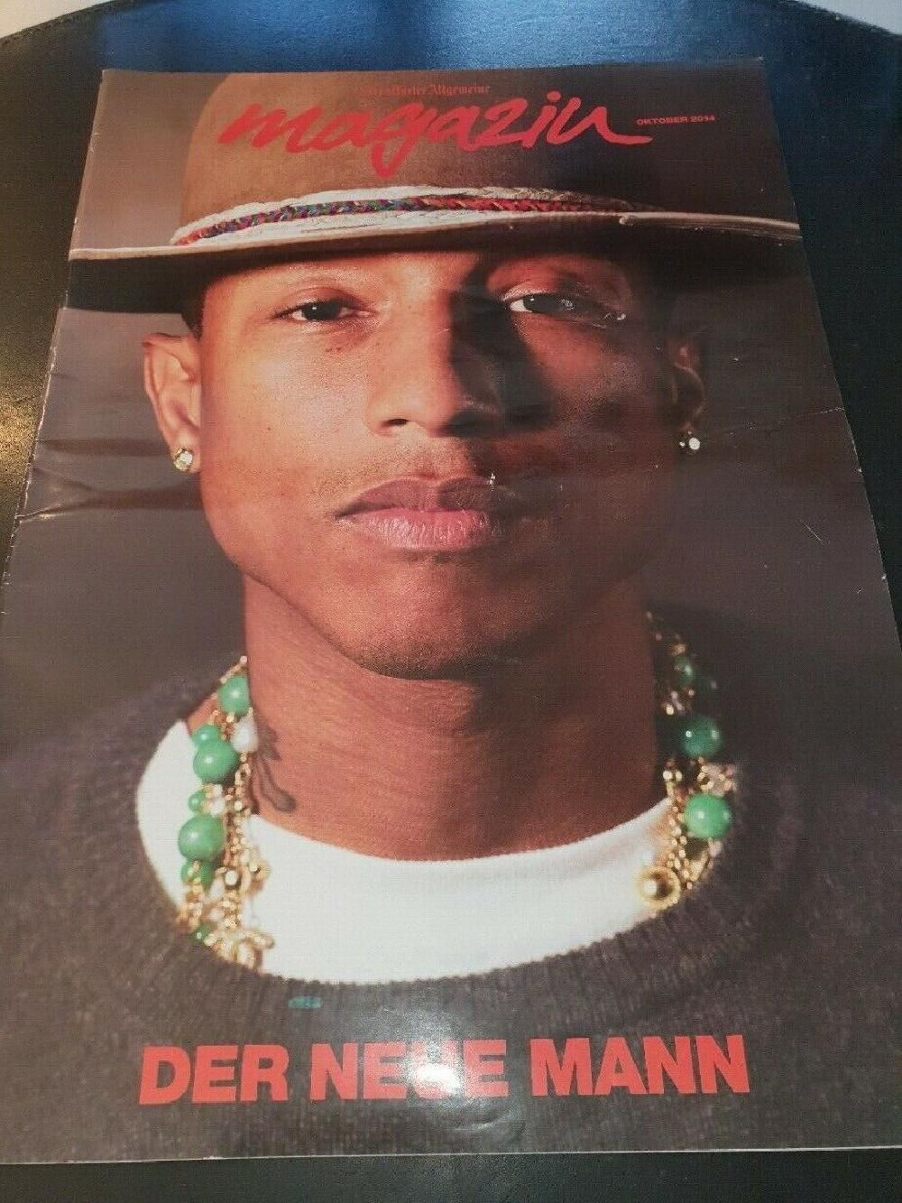 Frankfurter Allgemeine Magasin Tyskland 2014-10 Pharrell Williams Originaludgave