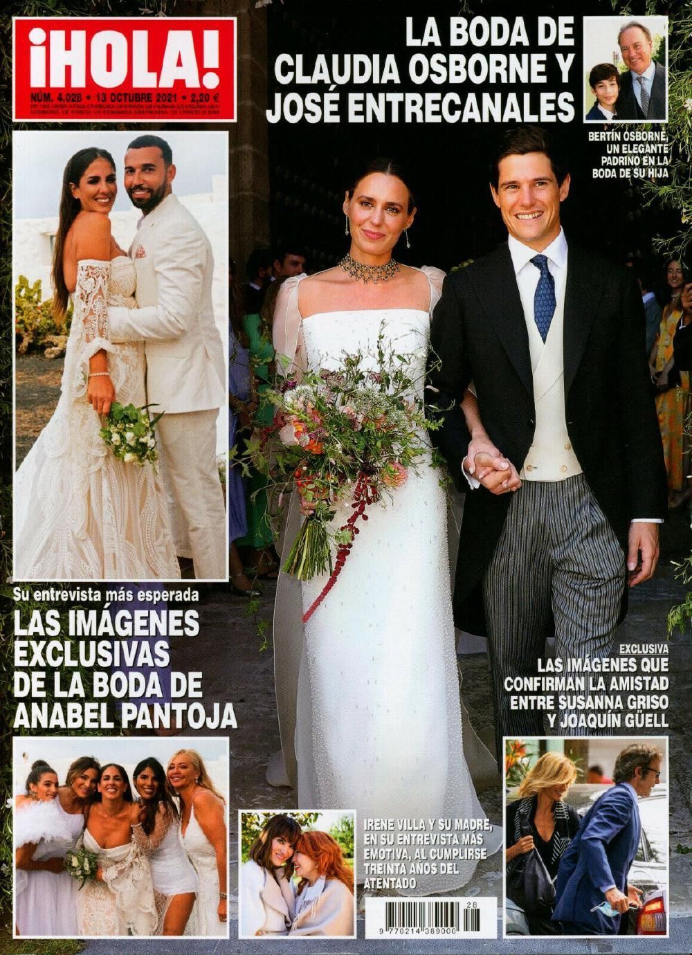 Hola Magazin Spanien 2021 #4028 Claudia Osborne José Entrecanales