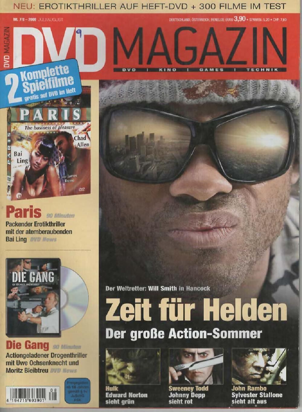 Screen Magazin Deutschland 2008-07+08 Will Smith