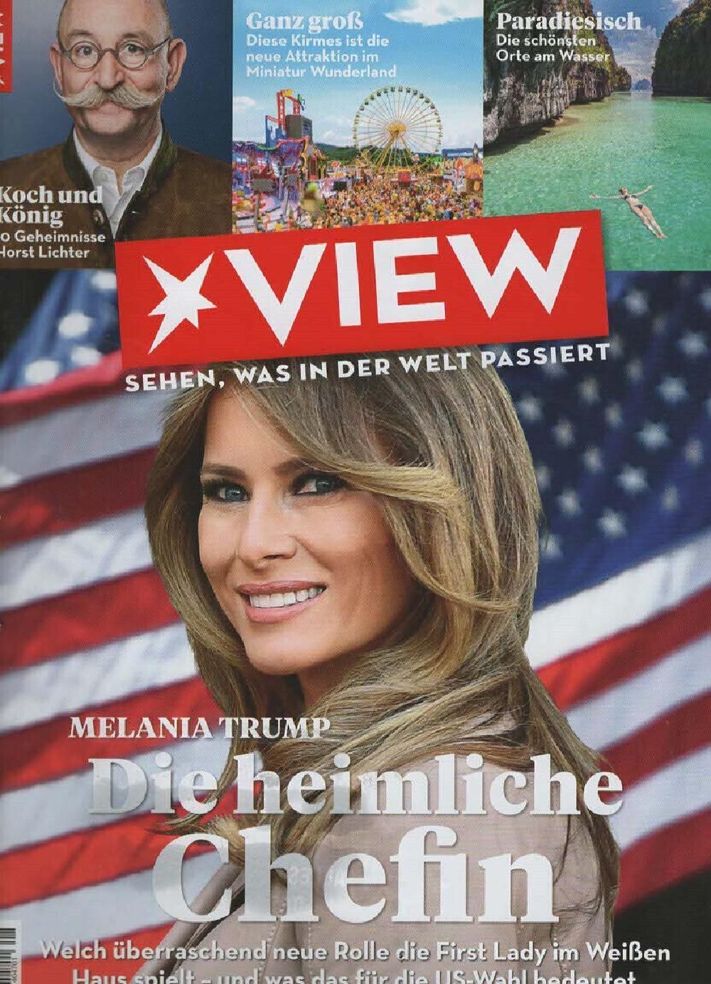 View Magazin Deutschland 2020-08 Melania Trump