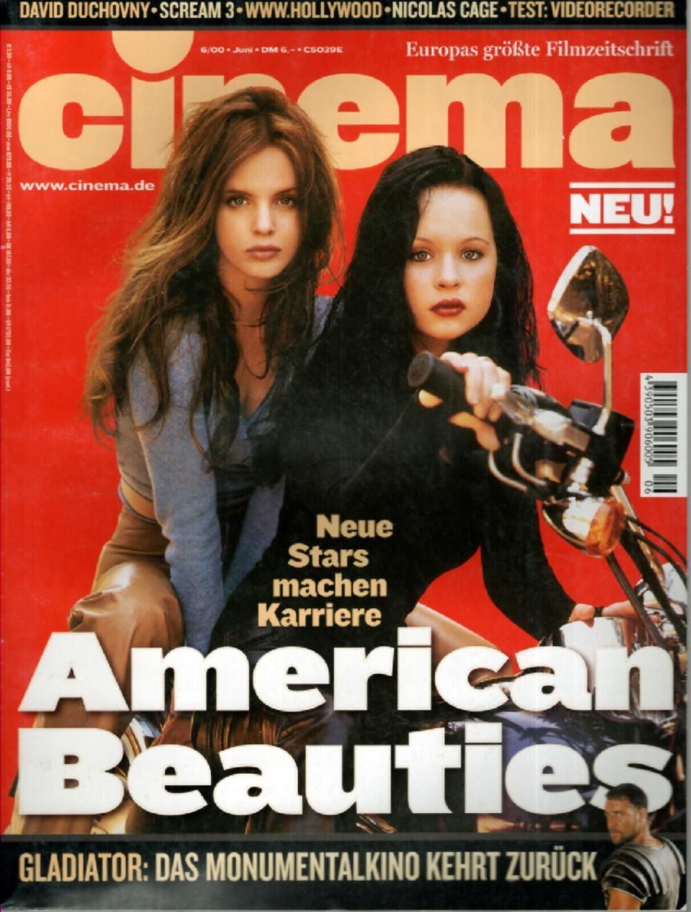Cinema Magazin Deutschland 2000-06 Thora Birch Mena Suvari