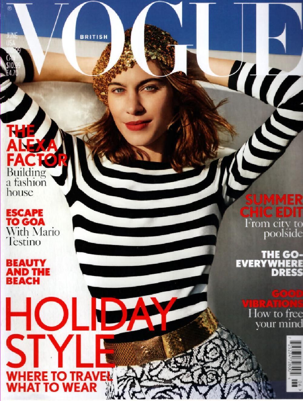 Vogue Magazin UK 2017-06 Alexa Chung