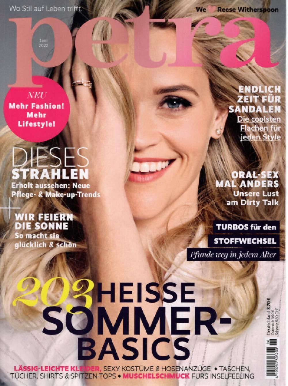 Petra Magazin Deutschland 2022-06 Reese Witherspoon