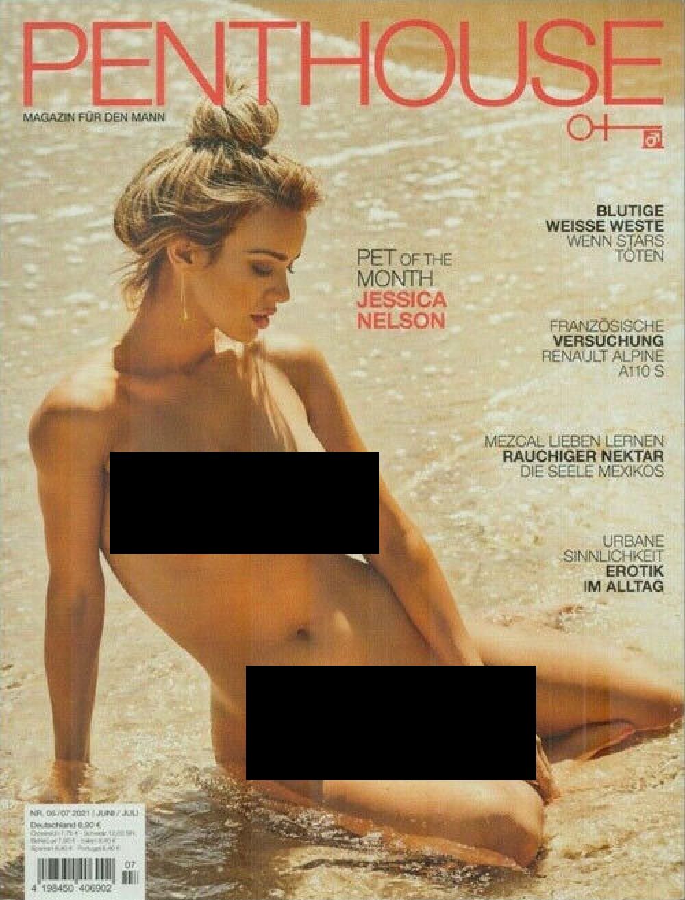 Penthouse Magazin Deutschland 2021-06+07 Jessica Nelson