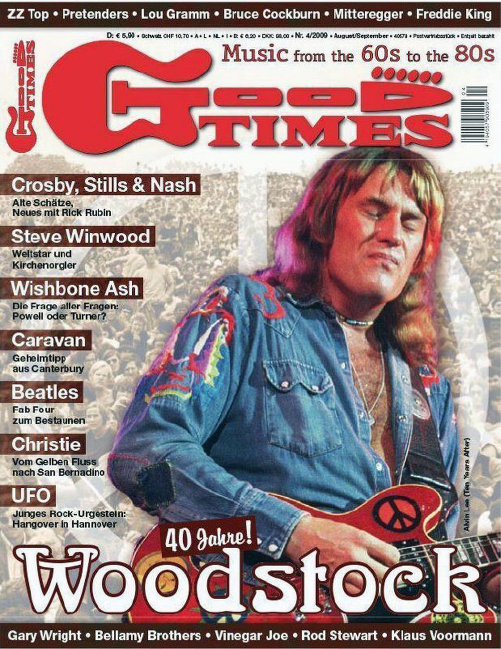 Good Times Magazin Deutschland 2009-04 Woodstock