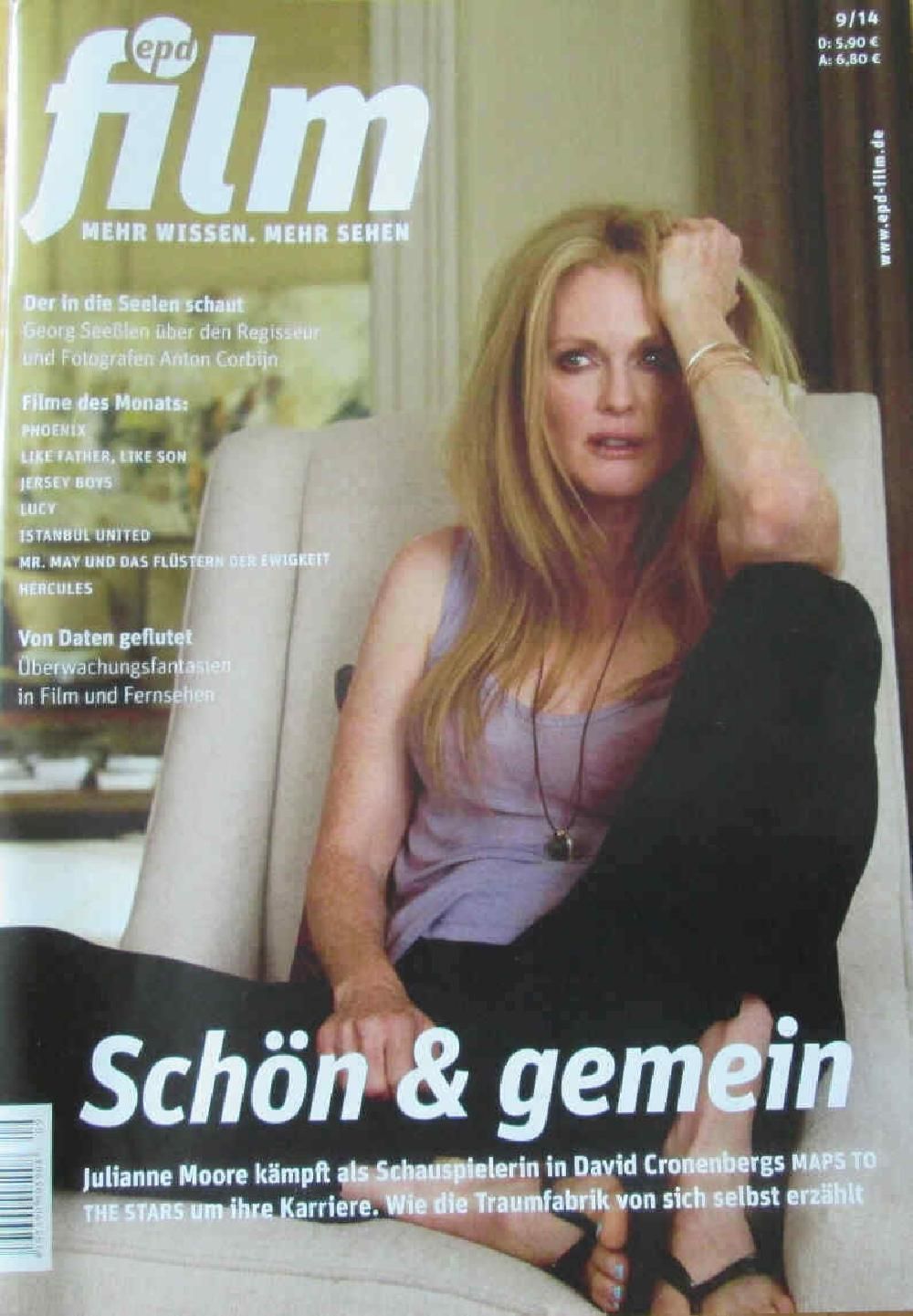 EPD Film Magazin Deutschland 2014-09 Julianne Moore