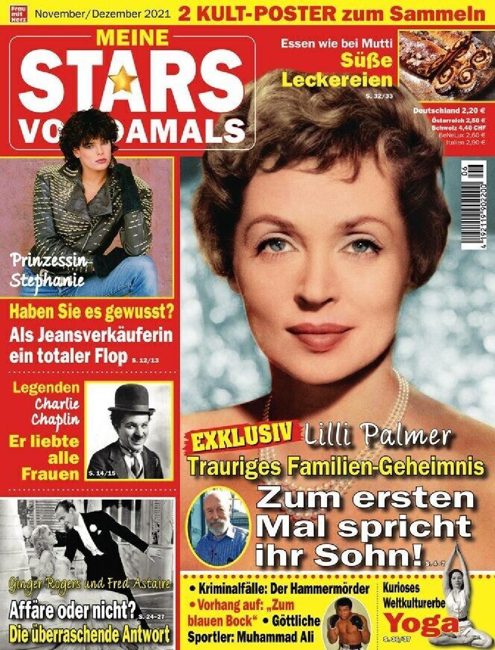 Meine Stars Von Damals Magazine Germany 2021-11+12 Ginger Rogers Fred Astaire Original Print Issue