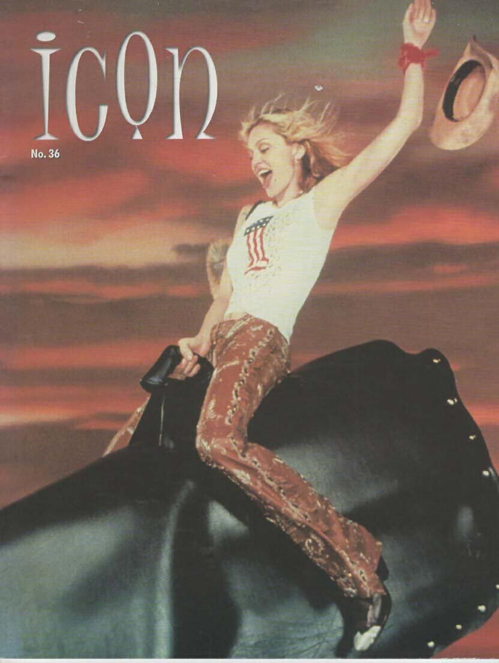 Icon Tijdschrift USA 2001 #36 Madonna Originele uitgave