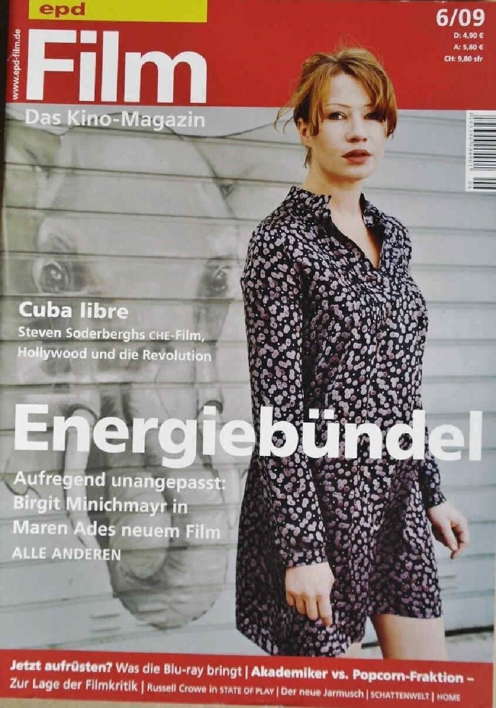 EPD Film Magazin Deutschland 2009-06 Birgit Minichmayr Steven Soderbergh