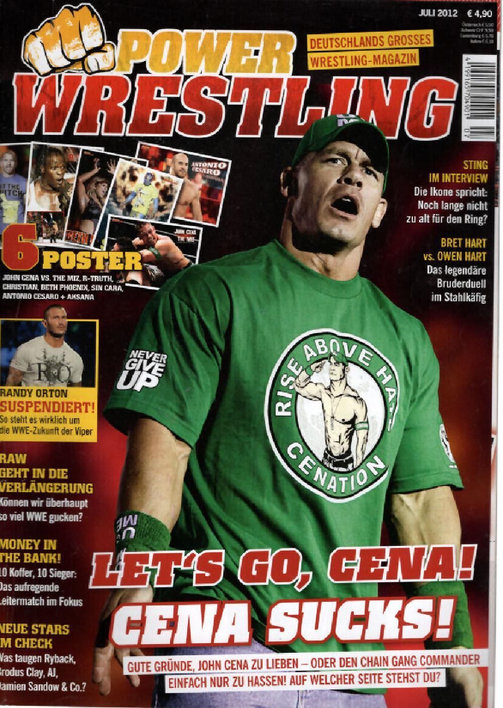 Power Wrestling Magazin Deutschland 2012-06 Randy Orton