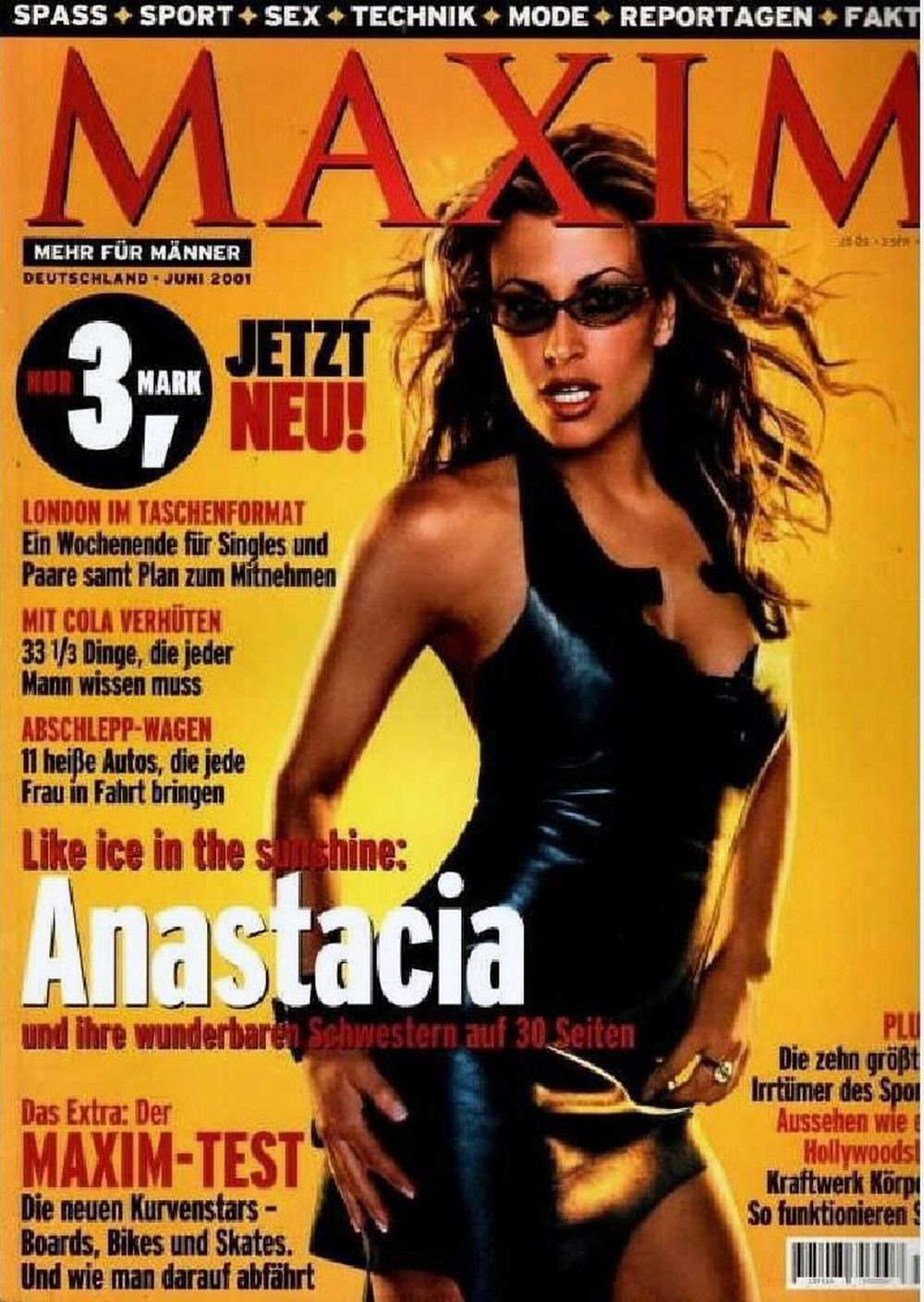 Maxim Magazin Deutschland 2001-06 Anastacia