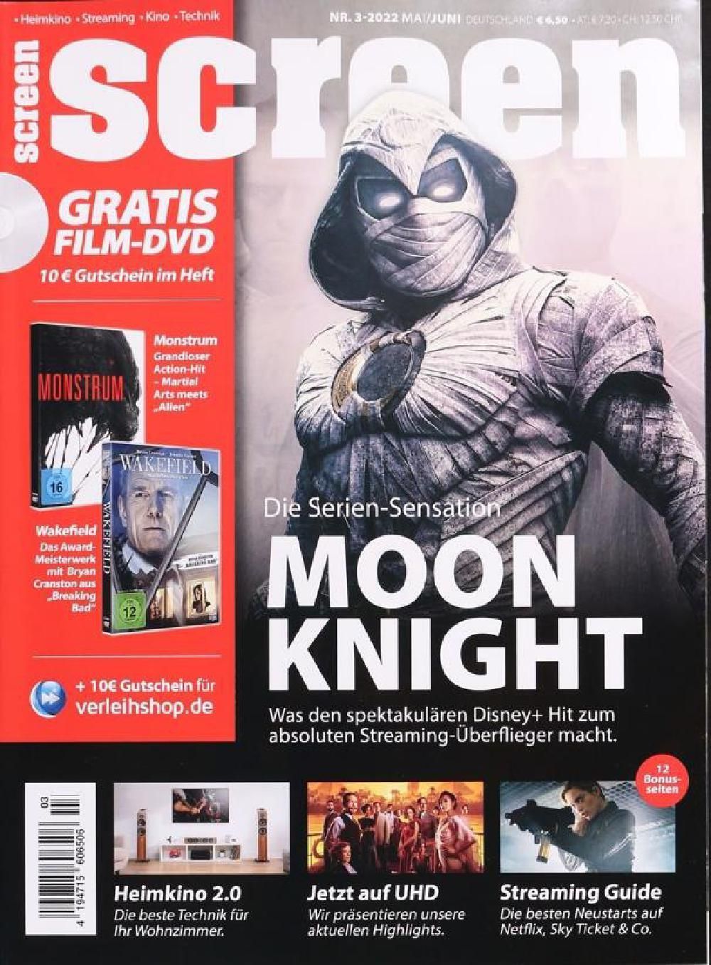 Screen Revista Alemanha 2022-03 Moon Knight Edição original