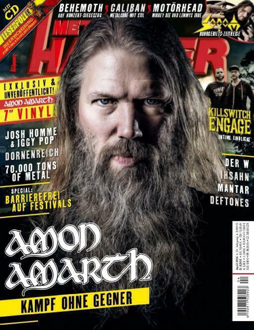 Metal Hammer Magazin Deutschland 2016-04 Amon Amarth Killswitch Engage