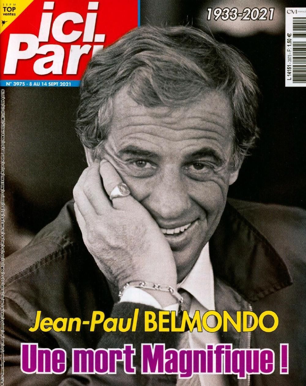 Ici Paris Magazin Frankreich 2021 #3975 Jean Paul Belmondo