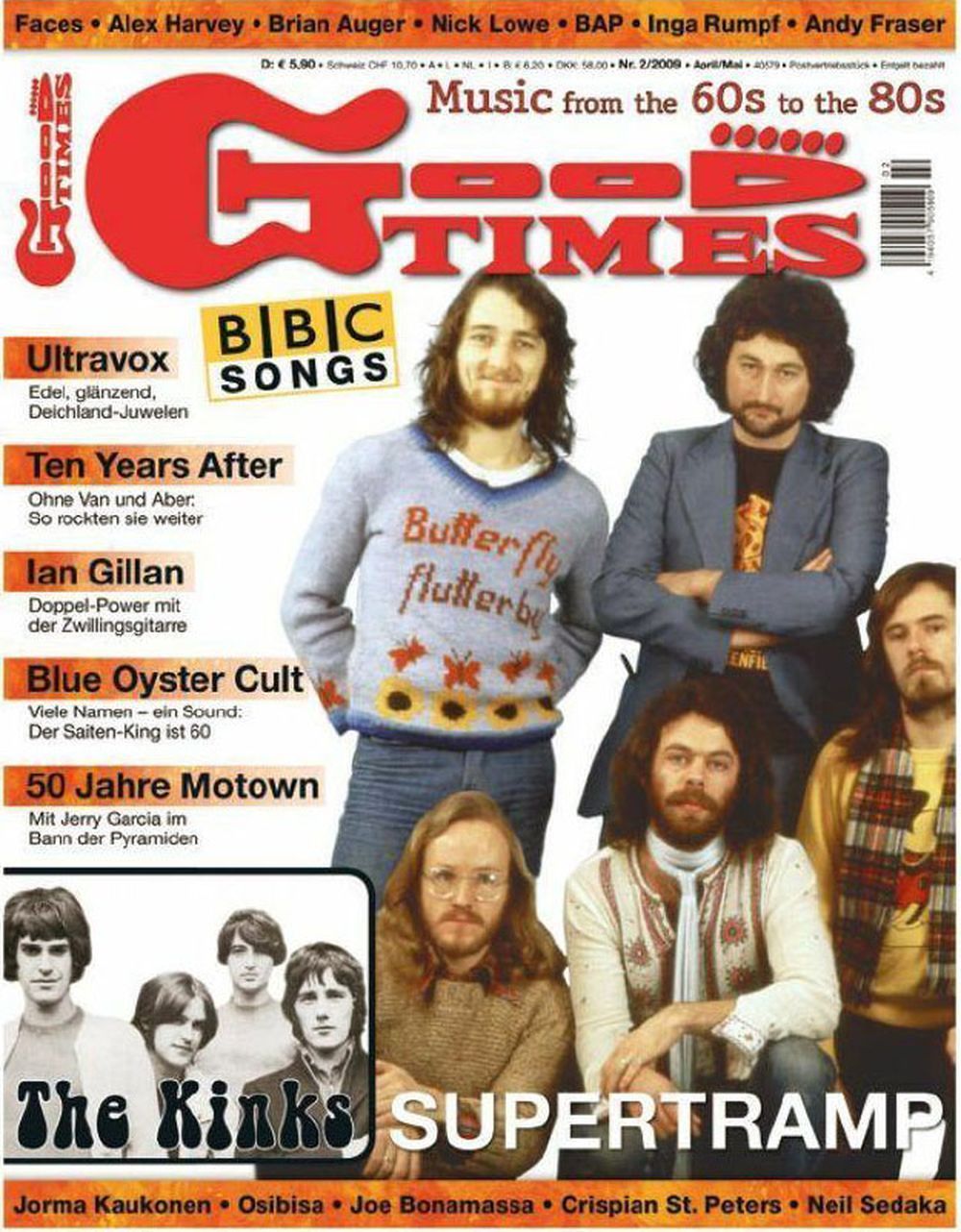 Good Times Magazin Deutschland 2009-02 Supertramp The Kinks